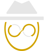 logo di spotted salento uomo con cappello