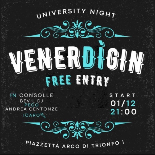 locandina fever venerdigin lecce unisalento